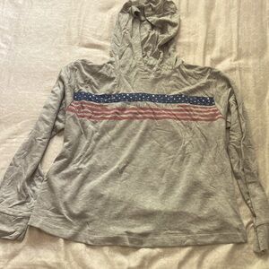 Vineyard Vines American Sweatshirt Hoodie L Youth